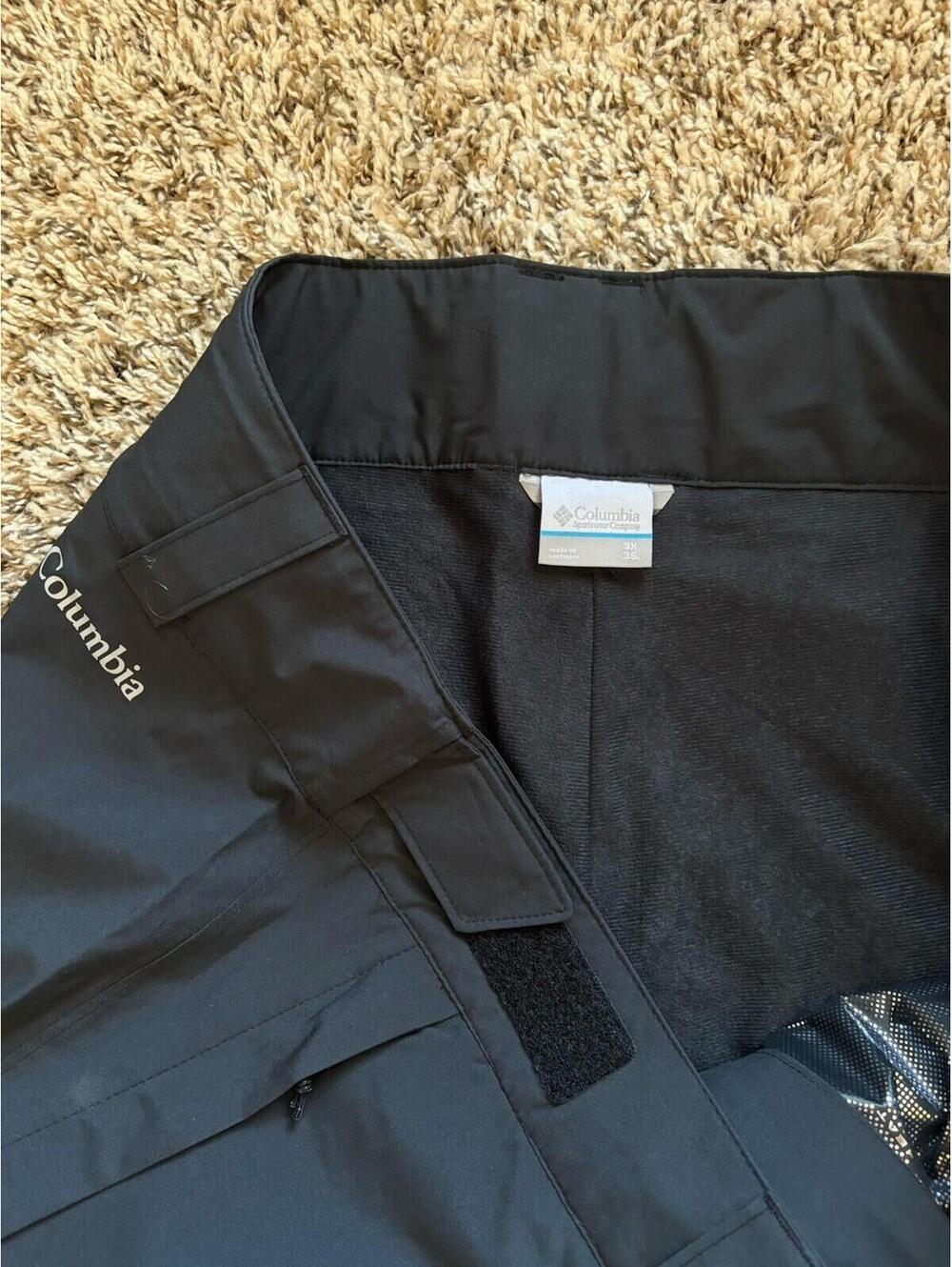 COLUMBIA Men's Powder Stash Winter Snow Pants Omni-Tech 3X Skiing Snowboarding - Picture 9 of 12